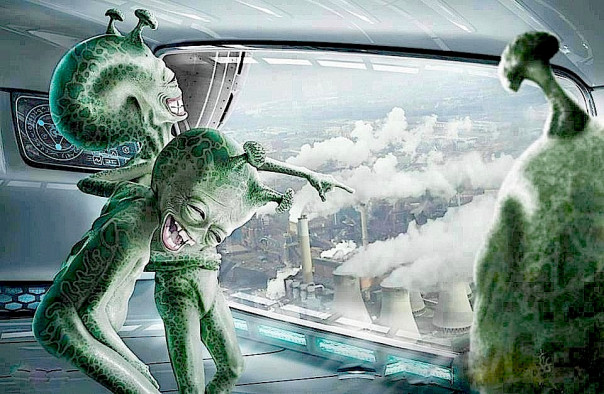 Колумнист NYT: если мы проиграем гонку за Землю, то лучше бы пришельцы забрали нас на свою планету