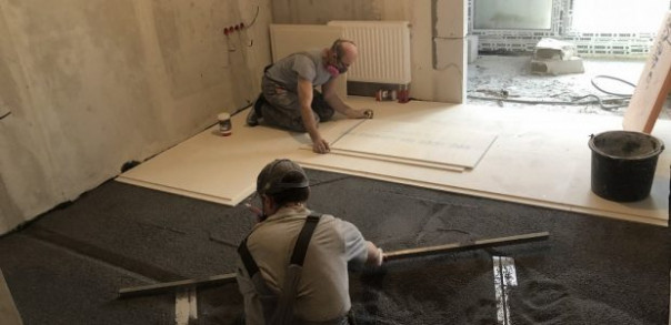 Ремонт пола за 1 день – без цемента и грязных работ. Технология суперпол KNAUF