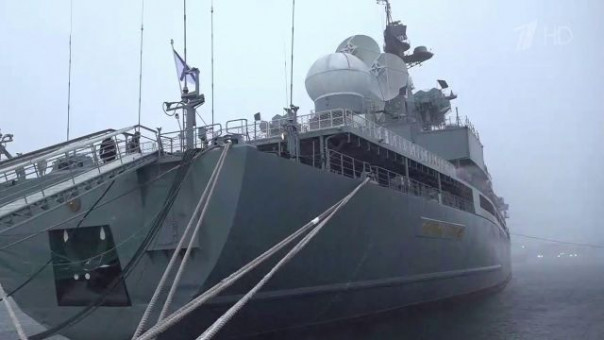 Отряд новых кораблей Тихоокеанского флота прибыл во Владивосток