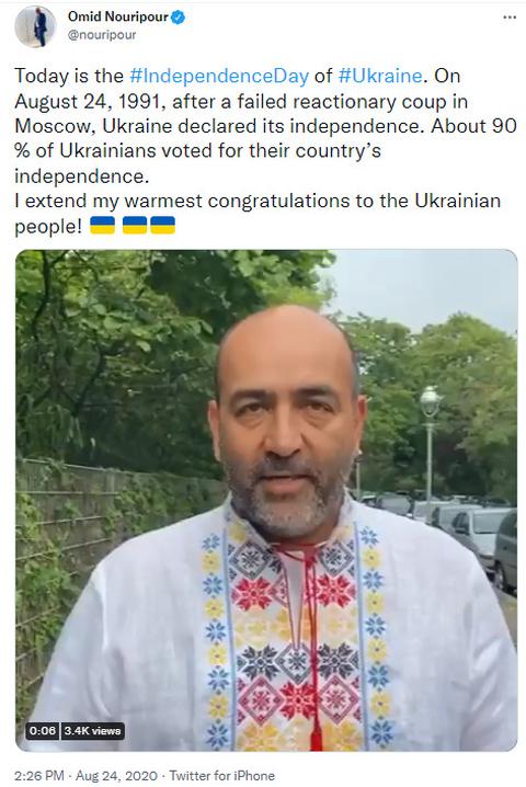 Иранец в вышиванке может стать главой немецких «Зеленых»