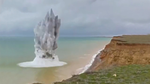 В Крыму ликвидировали авиабомбу весом 500 кг