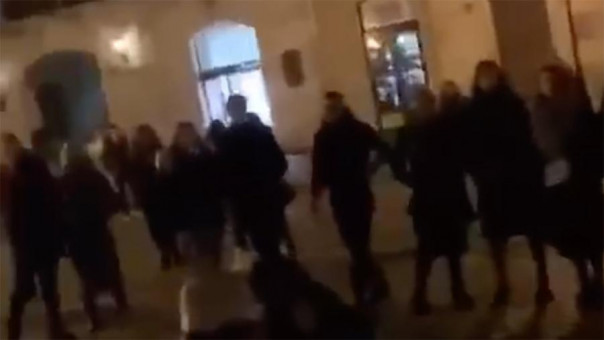 Радикалы во Львове избили музыкантов, исполнявших песни на русском