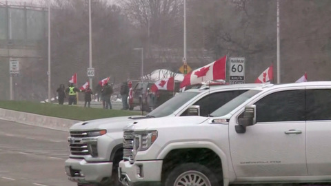 "Конвой свободы": протесты в Оттаве вышли за пределы Канады