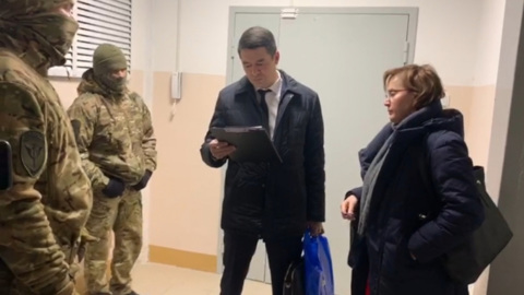 Полиция обнародовала кадры задержания директора предприятия в Приморье