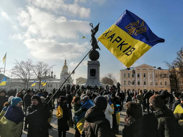 В Харьков навезли рагулей для "устрашительного марша для Путина"
