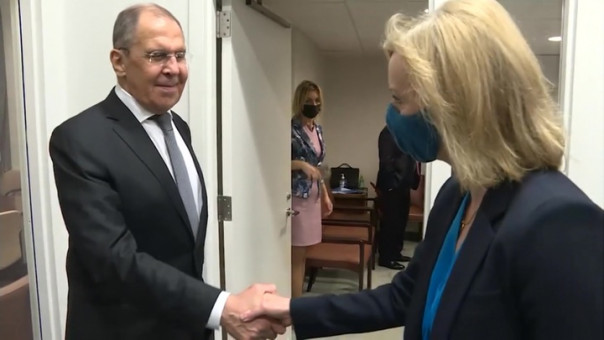 Глава МИД Британии рассказала, зачем приехала в Россию | Пресс-конференция глав МИД РФ и Великобритании