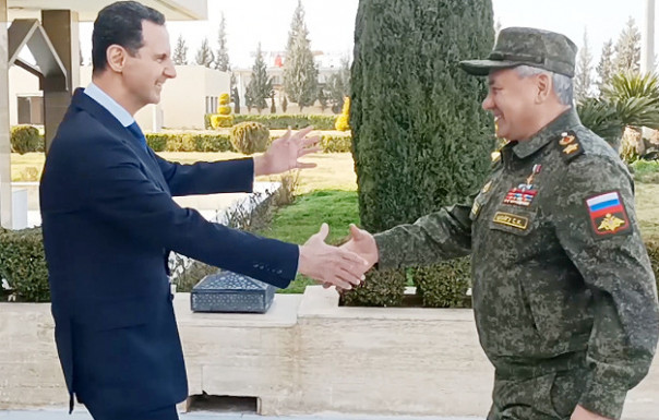 Шойгу встретился в Дамаске с президентом Сирии Асадом