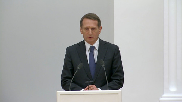 Нарышкин "чтобы два раза не собираться" сразу предложил включить ДНР и ЛНР в состав России