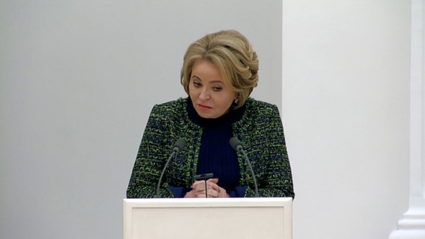 Валентина Матвиенко: пришло время принимать решение по Донбассу