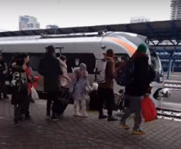 Жители Киева массово покидают город из-за действий националистов