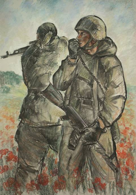 «Русскому солдату от русского ополченца»…