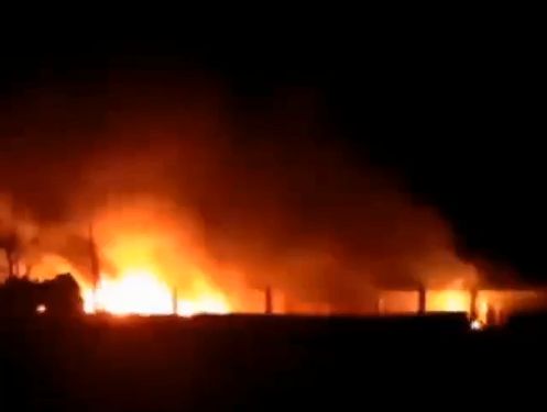 Всё в огне: ВКС России нанесли мощный удар по танковой базе ВФУ в Артёмовске (+ Видео 18+)