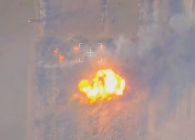 Минобороны РФ показало кадры уничтожения украинских установок РСЗО «Град» и выполнение задач экипажами вертолетов армейской авиации