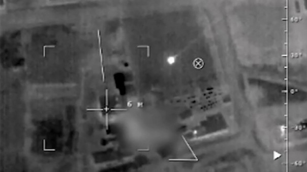 Появилось видео уничтожения командно-наблюдательного пункта "Айдара"*