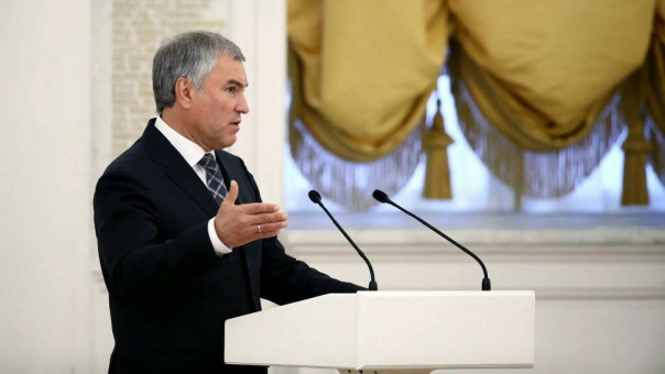 Володин призвал лишать гражданства тех, кто получает "печеньки Госдепа"
