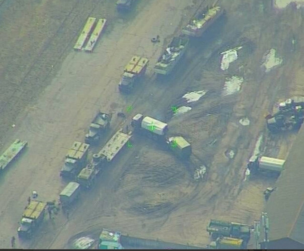 Эпичные кадры уничтожения техники и склада с боеприпасами ВФУ в Чернигове