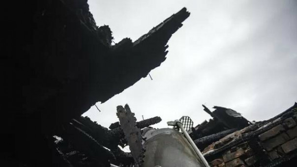 Украинские войска нанесли удар ракетой "Точка-У" по Луганску | Снаряд ВФУ частично разрушил жилой дом в Донецке