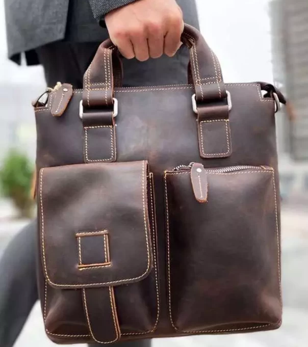 Мужские кожаные сумки как стильный аксессуар для образа