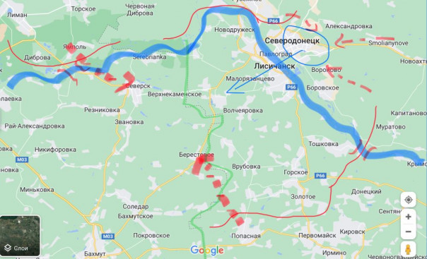 Лисичанский котёл. Контрмеры ВСУ