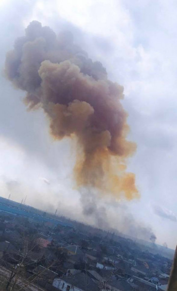 Украина применила химическое оружие на Донбассе