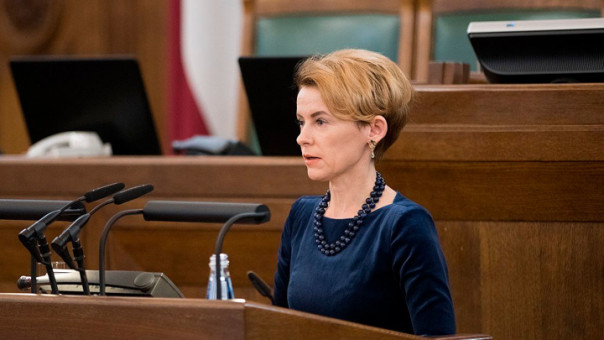 Министр внутренних дел Латвии Голубева уходит с поста