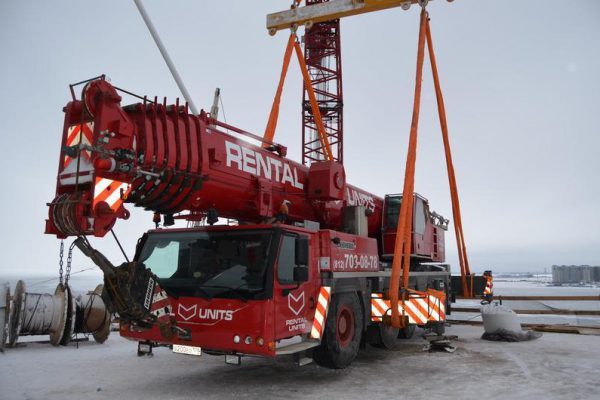 Аренда автокрана грузоподъемностью 200 тонн в Подмосковье