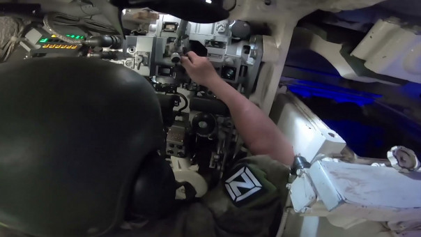 Уничтожение бронетехники противника снарядами «Краснополь»