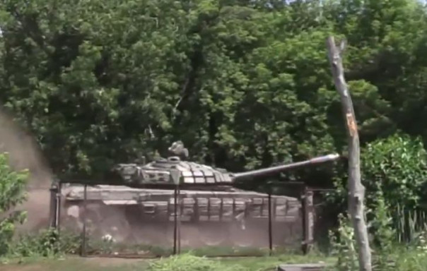 Обстановка в районе Горского. Украинские нацисты отступают