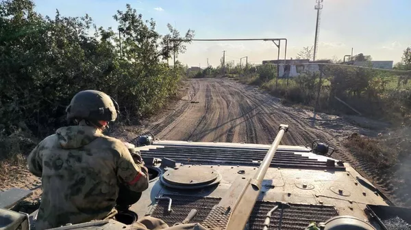 Российские военные освободили Золотаревку