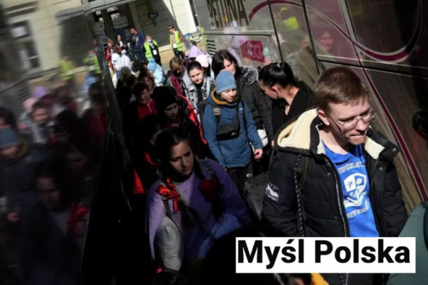 Myśl Polska: у поляков проблемы с украинскими беженцами