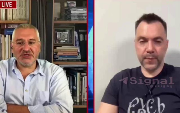 Говорящая голова кокаинового фюрера угрожает русским новыми обстрелами западными РСЗО