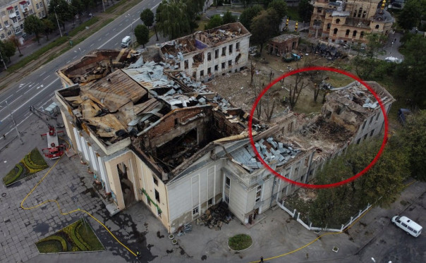 На фото Дом офицеров в Виннице, на Украине о нем практически не говорят