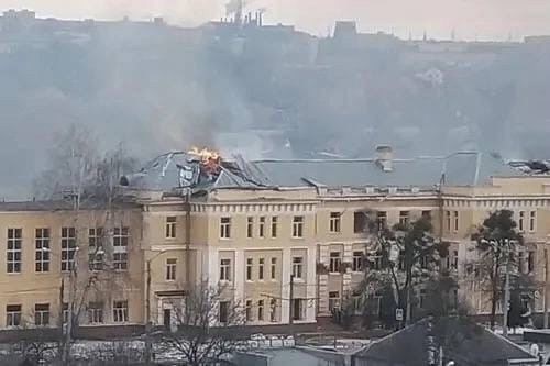 Неизвестный подвиг: история русского отряда на "Тиграх", занявшего круговую оборону и погибшего в 134-й школе Харькова 27 февраля