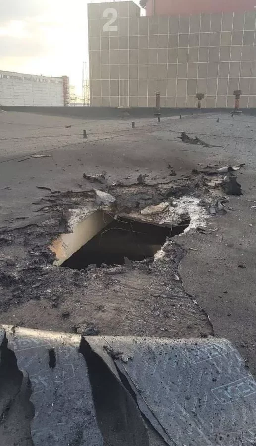 Украинские военные пробили крышу корпуса ЗАЭС, где хранится топливо