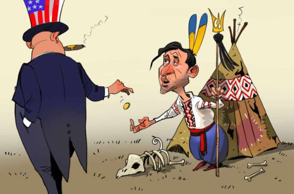 Запад намерен разграбить и без того обедневшую за годы Украину