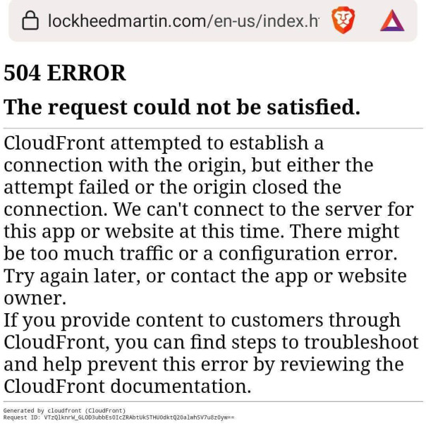 KILLNET атаковал сайт американской оборонной корпорации Lockheed Martin — компания поставляет на Украину РСЗО HIMARS