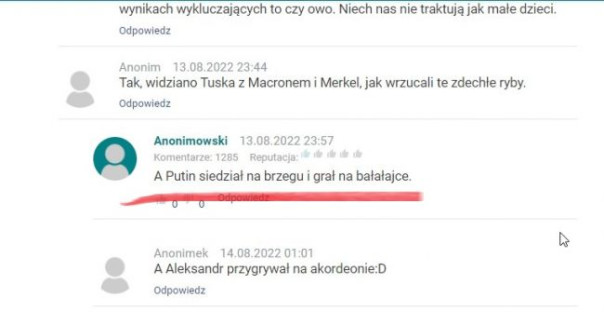 «А Путин сидел на берегу»: в отравлении Одера польский эксперт не исключил саботаж