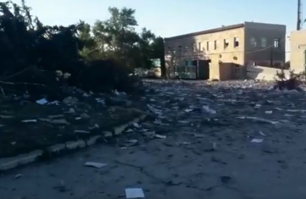 В Ровеньках (ЛНР) сообщают о "прилете" ракеты в здание городского МРЭО | Сводка НМ ЛНР