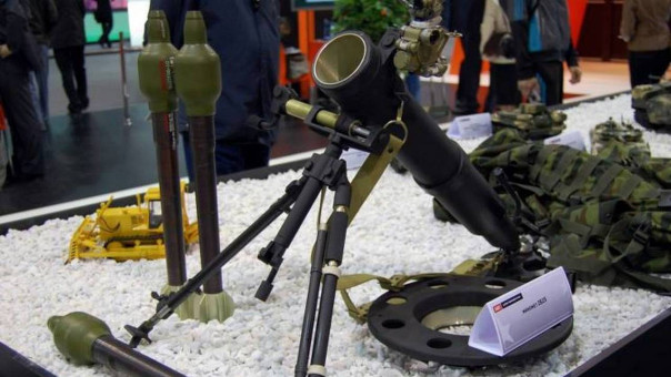 Боевое применение бесшумного миномёта 2Б25 на Северском направлении