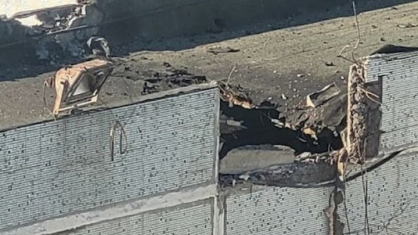 Спецкорпус и емкость с водой ЗАЭС повреждены артиллерией укрофашистов