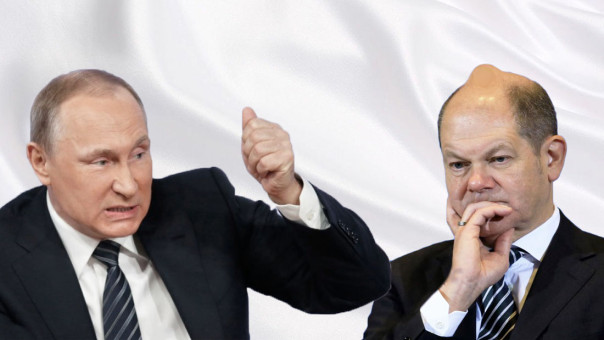 Путин влепил Шольцу по лысине! Россия отплатила сполна Германии за гpaбeж наших активов