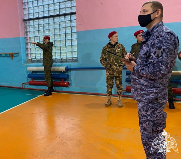 В Ивановской области сотрудники Росгвардии стали членами жюри на игре «Зарница»