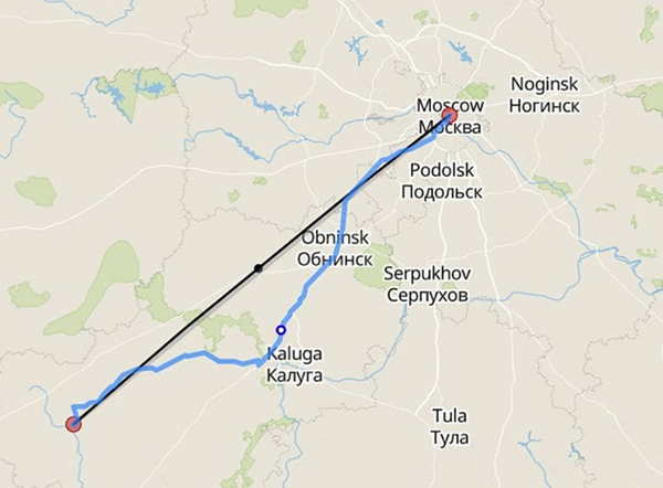 Сбит украинский БПЛА, летевший по направлению к Москве