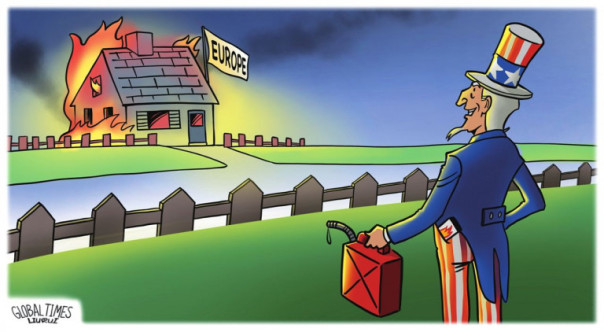Global Times: конфликт на Украине спровоцировали США, а расплатится ЕС