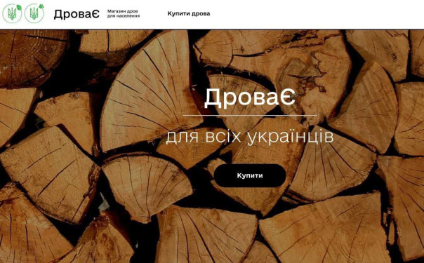 Антикризисные решения по-украински: интернет-магазин по продаже дров для населения "ДроваЄ"