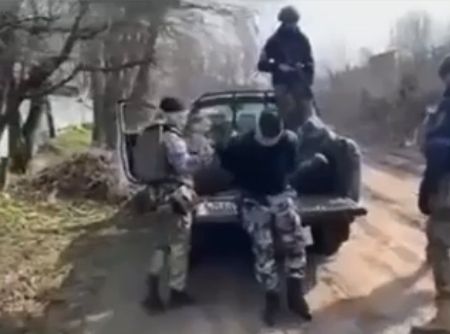 [18+] Очередное военное преступление Украины.