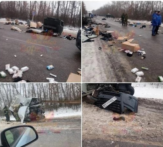 В Воронежской области разбился грузовик с гуманитарной помощью для военных: погиб детский врач