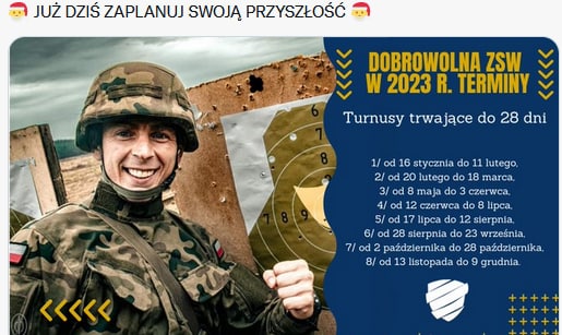 Польское население активно готовят к войне с Россией: Войско польское набирает добровольцев от 15 до 65 лет