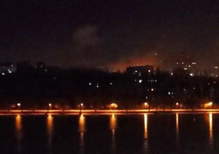 Новый удар укронацистов по центру Донецка и больнице им. Калинина