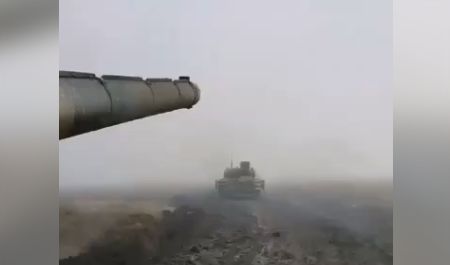 Танк "Армата" готовится к боям в зоне СВО